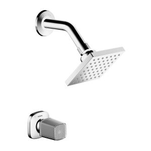 Ducha Sencilla Solid Cristal